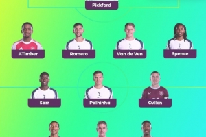 希勒点评本轮英超最佳阵：约克雷斯领衔，帕利尼亚等五名热刺球员入选。