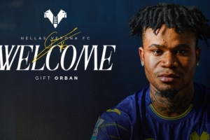 霍芬海姆前锋吉夫特-奥尔班租借加盟维罗纳，官方确认协议中包含买断选项。