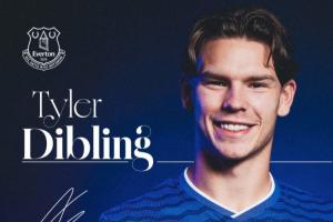 埃弗顿斥资4200万签下19岁小将，他上赛季代表球队33次出场，仅收获2粒进球。