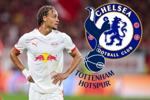 记者：热刺与莱比锡在签下西蒙斯一事上已接近达成协议，切尔西今日是否报价将成为关键。