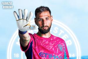 多纳鲁马两次离队，其位置均被里尔门将取代，他将因此加盟曼城。