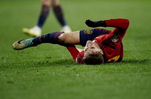 阿斯报：中场球员伤病危机，巴萨多名主力出战瓦伦西亚成疑。