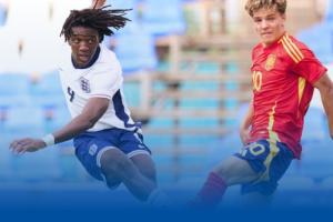 科巴姆青训再出新星！17岁中锋穆赫卡在英格兰U19赛事两战轰入3球，新赛季至今6场已斩获8球。