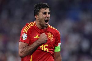 罗德里：重返国家队感觉很好，身体状况良好，当前只需恢复比赛节奏。