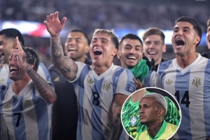 韦斯利评巴西1-4阿根廷：当日阿根廷球员个个似梅西，我们确实束手无策。