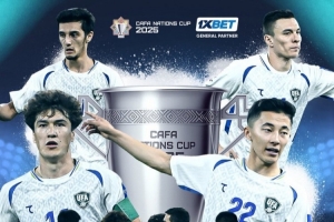 乌兹别克斯坦在补时阶段打入绝杀进球，以1-0战胜10人应战的伊朗队，成功夺得中亚杯冠军。