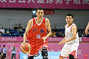 宋希与王晶领衔，广东队斩获全运群众篮球男子组35-44岁及45-60岁冠军。