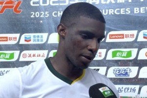 法比奥：球队输球因侵略性与控制力下滑，战平海港不容有失