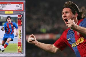 场外同样刷新历史！梅西首秀赛季球星卡以133万美元成交，超越贝利保持的纪录。