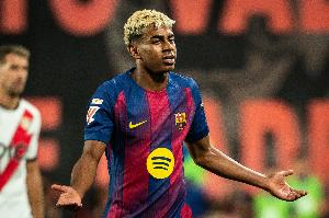 据罗马诺报道，因亚马尔受伤，巴塞罗那全队对西班牙国家队表达了强烈不满。