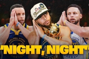 2022年，库里率队夺冠，个人勇夺第四冠。