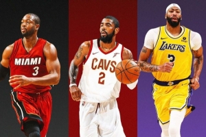 美媒提问：勒布朗·詹姆斯生涯的最佳队友，究竟是韦德、欧文还是浓眉？