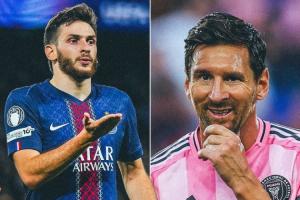 在金球颁奖礼上，K77表示梅西主动找他握手，让他感到受宠若惊，称这简直太疯狂了。