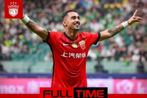 中超联赛第25轮战罢，上海海港客场3-2战胜北京国安。