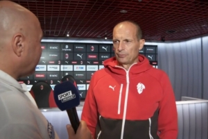 阿莱格里表示，意杯作为淘汰赛需避免点球大战，恩昆库可能进入首发，而莱奥将不会登场。