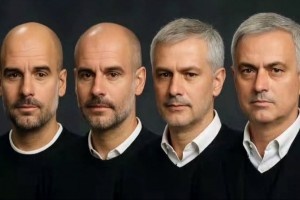 今日趣图：中锋客串后卫、禁区死守大巴，瓜帅终究活成了穆帅的模样~