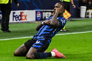 意甲球员在对方禁区内触球次数排行榜：小图拉姆以30次领跑，AC米兰有3名球员跻身前十。