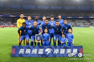 中超联赛第26轮，上海申花6-1大胜梅州客家