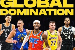 美媒称，国际球员已连续6年荣膺MVP，若未来10年此趋势延续，亦不足为奇。