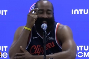 17次参加媒体日！哈登：说得我感觉自己真成老家伙了 我依然热爱