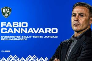官方宣布：52岁卡纳瓦罗将执教乌兹别克国家队，率队征战世界杯。
