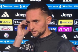 拉比奥特重返尤文图斯主场感到十分激动，并认为对AC米兰而言，这2分本不该丢。