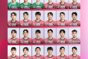 韩国队球员号码：孙兴慜7号、金玟哉4号、李在城10号、李刚仁19号