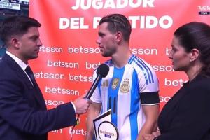 洛塞尔索：重返国家队进球我很开心 进球与胜利献给鲁索