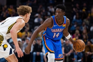 雷霆裁掉后卫贾齐安-戈特曼，其季前赛场均得分为9.8分。