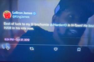 虚伪！KD忆哈登交易：詹韦都在恭喜哈登 但我知道他们太TM高兴了