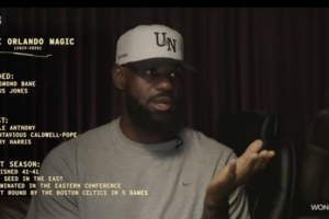 詹姆斯：魔术的短板在于外线投射，而他们通过引进神射手贝恩对此进行了补强。