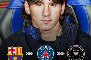 《梅西职业生涯20载总转会费依旧为零，选择终老迈阿密，足坛罕见！》