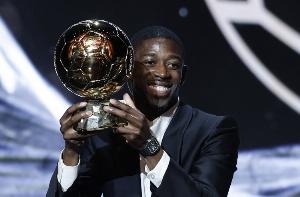 布雷斯特主帅表示，登贝莱曾在球队效力并攻入多球，因此他认为自己也有份助力登贝莱赢得金球奖。