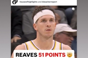 快攻送帽致里夫斯50+超级三双泡汤！拉拉维亚：责任在我