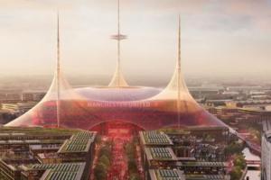 《镜报》报道，曼联价值20亿英镑的球场建设计划可能将延期，同时负责该项目的建筑公司也正参与圣西罗球场的工程。