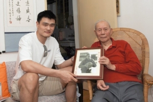 中国篮球名人堂成员李震中：“托塔天王”的老相册