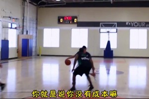 欧文看上去康复得十分不错，连左手抛投都这么丝滑！