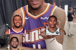 好难的采访题！回忆生涯首发阵容杰伦-格林猜了半天想不起来