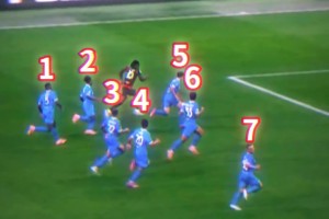 世界名画！莱奥：不好意思，你们7个被我包围了！