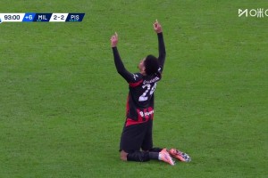 米兰2-2扳平比萨！阿特卡梅补时远射破门将功补过！